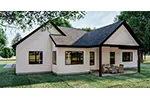 Traditional House Plan Rear Photo 01 - 123D-0014 - Shop House Plans and More