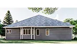Country House Plan Side View Photo - 123D-0016 - Shop House Plans and More