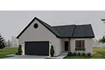 Traditional House Plan Front of House 123D-0019