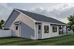 Traditional House Plan Rear Photo 01 - 123D-0021 - Shop House Plans and More