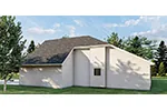 European House Plan Side View Photo 01 - 123D-0026 - Shop House Plans and More