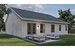 Ranch House Plan Rear Photo 01 - 123D-0031 - Shop House Plans and More