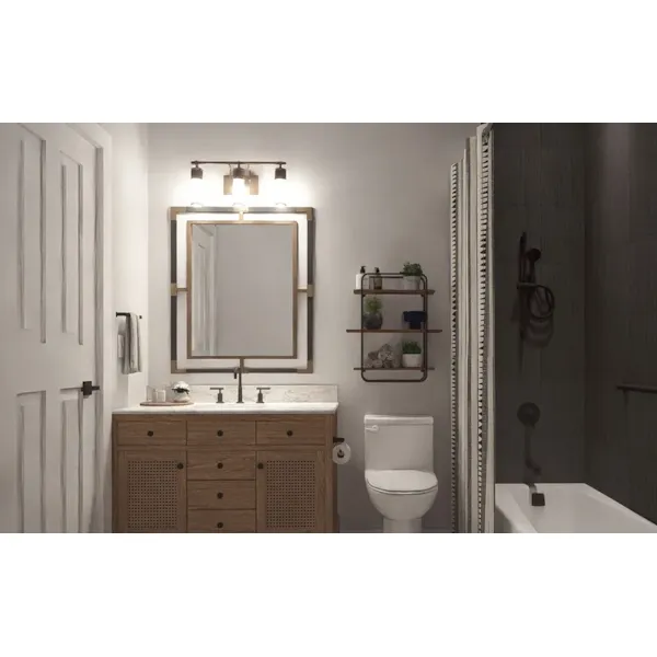 Craftsman House Plan Bathroom Photo 01 - Alure One-Story Home 123D-0032 - Shop House Plans and More