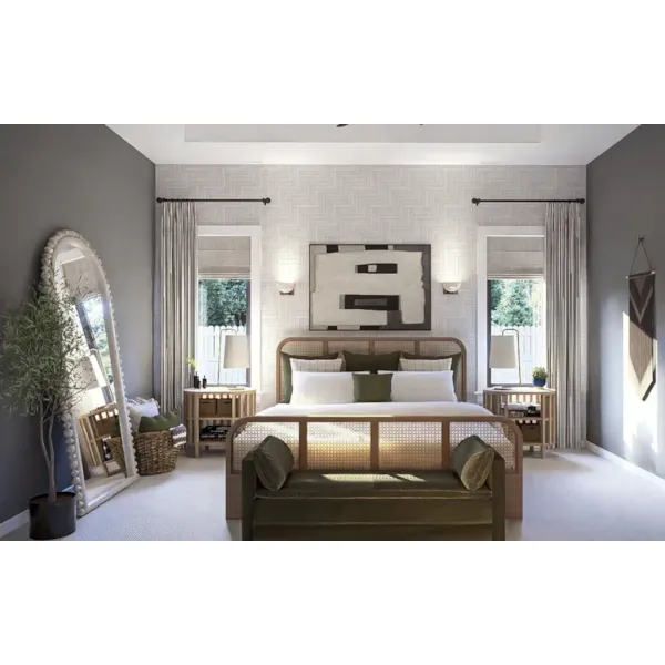 Craftsman House Plan Master Bedroom Photo 01 - Alure One-Story Home 123D-0032 - Shop House Plans and More