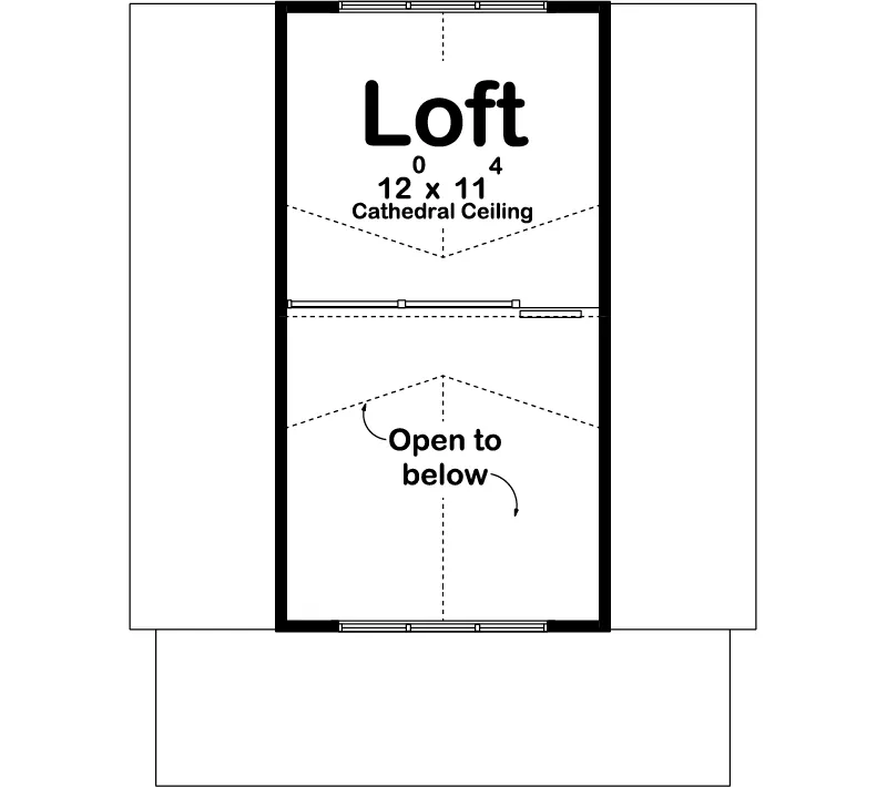 Craftsman House Plan Loft - Madeline Hill Country Home 123D-0069 - Shop House Plans and More