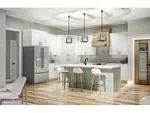 Prairie House Plan Kitchen Photo 01 - Wakefield Way Barn Home 123D-0109 - Shop House Plans and More