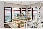 Lake House Plan Dining Room Photo 01 - Flat Water Lake Home 123D-0168 - Shop House Plans and More