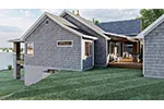 Craftsman House Plan Porch Photo 01 - Flat Water Lake Home 123D-0168 - Shop House Plans and More