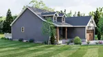 Rustic House Plan Side View Photo - Mabel Lane Rustic Home 123D-0173 - Shop House Plans and More