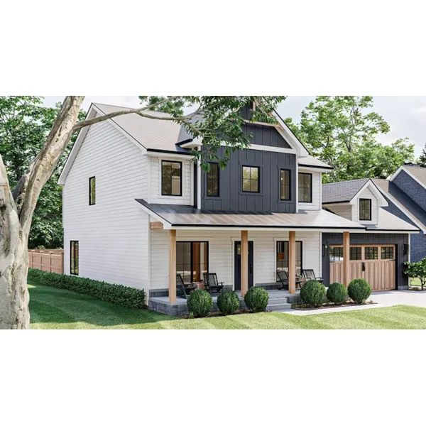 Flynn Farm Modern Farmhouse Plan 123D-0185 - Shop House Plans and More