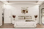 Ranch House Plan Bedroom Photo 01 - 123D-0199 - Shop House Plans and More