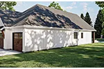 Ranch House Plan Side View Photo 01 - 123D-0199 - Shop House Plans and More