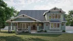 Country House Plan Front of Home - Riverbend Bay Country Home 123D-0221 - Shop House Plans and More