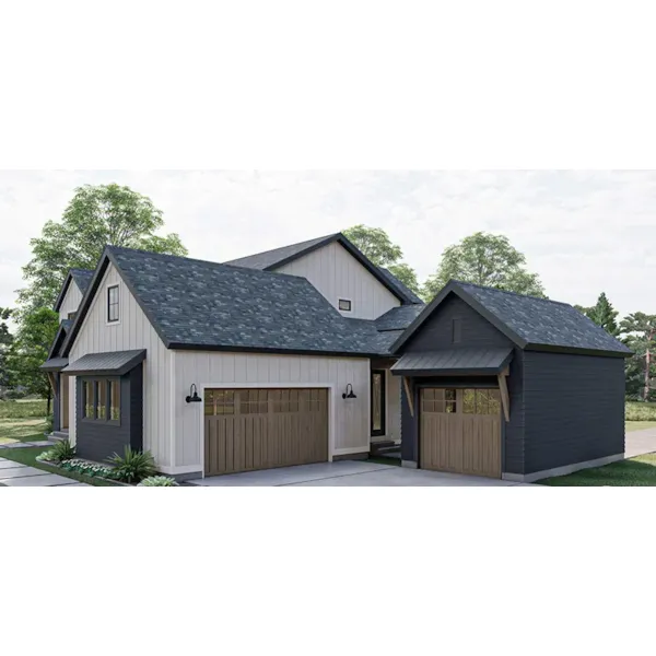 European House Plan Garage Photo - Cherrywood Modern Farmhouse 123D-0231 - Shop House Plans and More