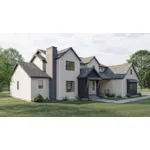 European House Plan Side View Photo - Cherrywood Modern Farmhouse 123D-0231 - Shop House Plans and More