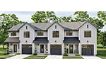 Multi-Family House Plan Front of House 123D-0233