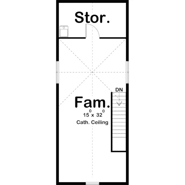 Florida House Plan Third Floor - Cynthia Hill Modern Farmhouse 123D-0267 - Shop House Plans and More