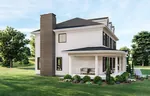 Southern House Plan Side View Photo - Charleston Southern Home 123D-0291 | House Plans and More