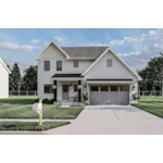 Southern House Plan Front of Home - Laramie Farmhouse 123D-0297 | House Plans and More