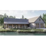 Lake House Plan Front Photo 01 - Hickory Hills Country Home 123D-0312 | House Plans and More