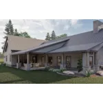 Country House Plan Rear Photo 02 - Hickory Hills Country Home 123D-0312 | House Plans and More