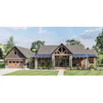 Lake House Plan Front of House 123D-0313