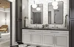 Modern Farmhouse Plan Master Bathroom Photo 01 - Maryville Country Home 123D-0316 | House Plans and More