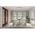 Lake House Plan Dining Room Photo 02 - Stoney Hill Modern Farmhouse 123D-0317 | House Plans and More