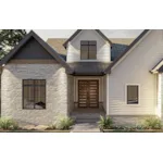 Modern House Plan Front Photo 01 - Hickory Creek Two-Story Home 123D-0322 | House Plans and More