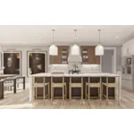 Modern House Plan Kitchen Photo 01 - Fullerton Trail Modern Home 123D-0323 - Shop House Plans and More