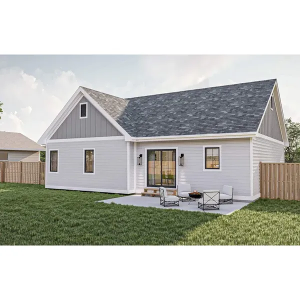 Rear Photo 01 - 123D-0382 | House Plans and More