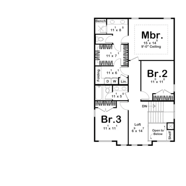 Floor Plan - 123D-0395