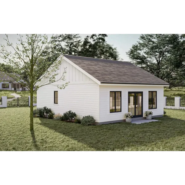 Modern Farmhouse Plan Front Photo 03 - Fairview Cottage ADU Home Plan