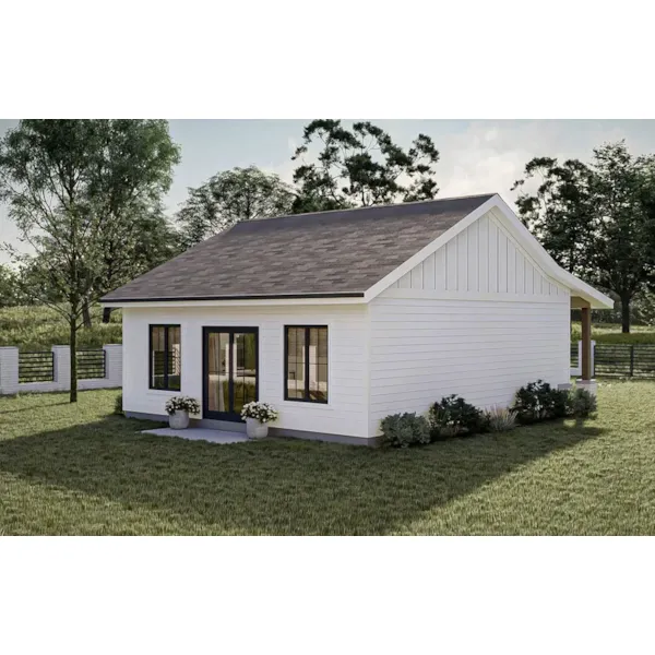 Modern Farmhouse Plan Front Photo 04 - Fairview Cottage ADU Home Plan