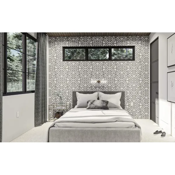 Modern House Plan Master Bedroom Photo 01 - Cedar Hollow Modern ADU Home Plan