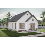 Modern Farmhouse Plan Front of House 123D-0445