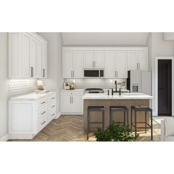 Modern Farmhouse Plan Kitchen Photo 01 - Diamond Crest Modern Farmhouse Plan