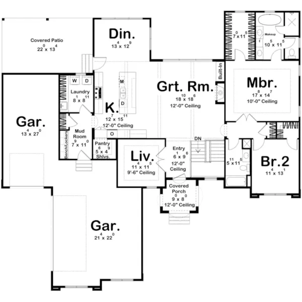 Floor Plan - 123D-0501