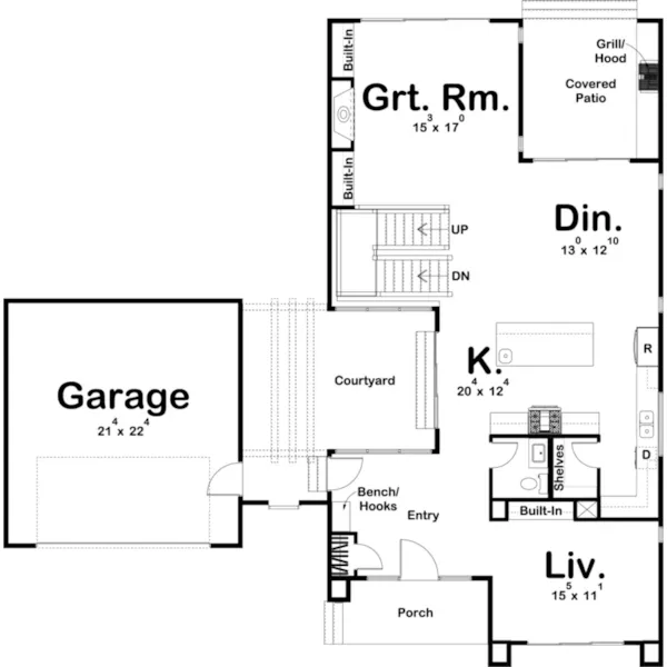 Floor Plan - 123D-0505