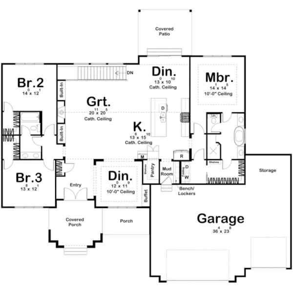 Floor Plan - 123D-0511