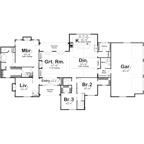 Floor Plan - 123D-0512