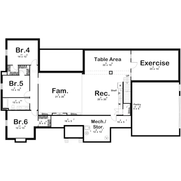 Floor Plan - 123D-0516