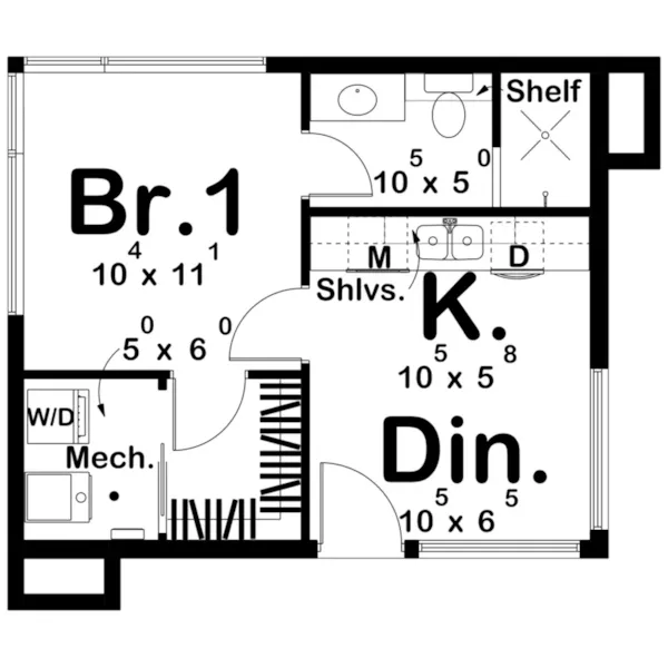 Floor Plan - 123D-0517