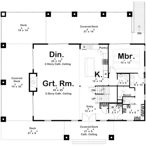 Floor Plan - 123D-0518