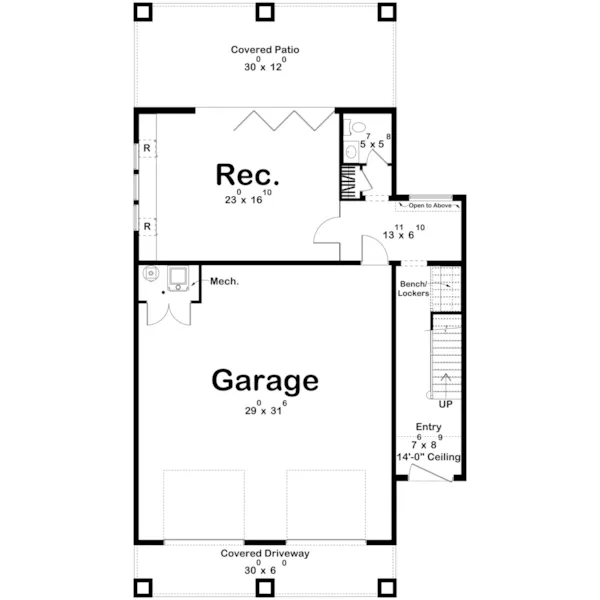 Floor Plan - 123D-0519