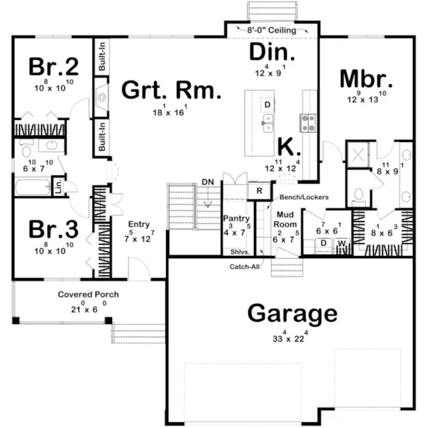 Floor Plan - 123D-0520
