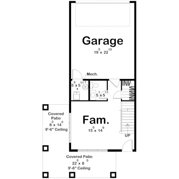 Floor Plan - 123D-0525