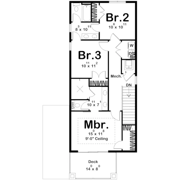 Floor Plan - 123D-0525