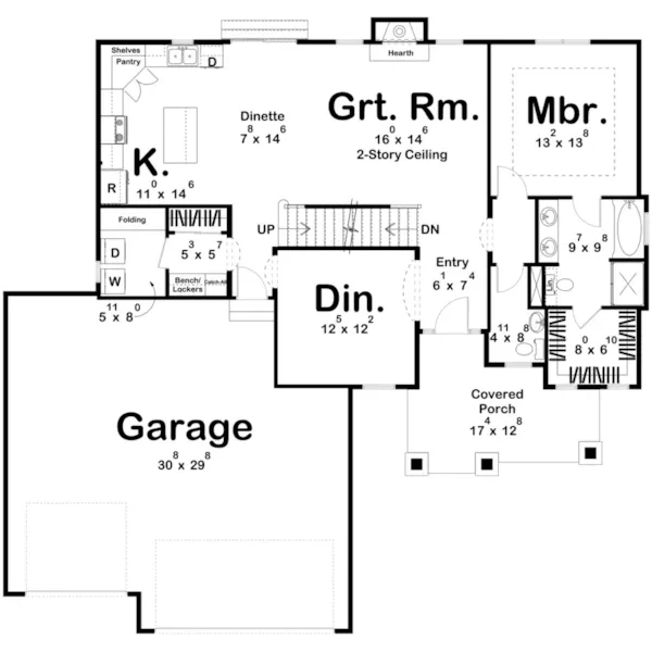 Floor Plan - 123D-0533