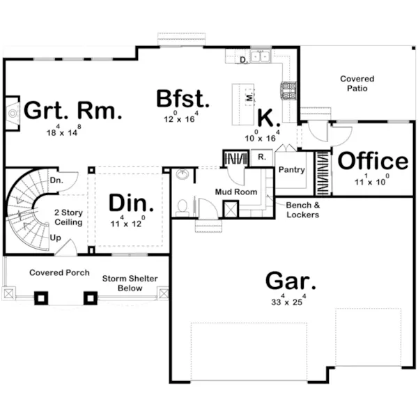 Floor Plan - 123D-0535